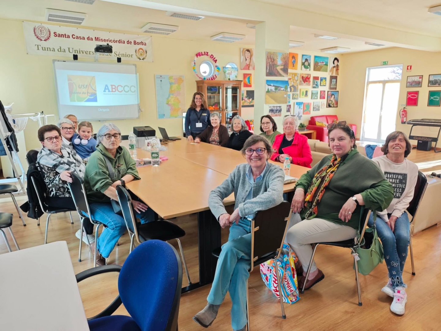 Sess�o cl�nica na Universidade s�nior da SCM de Borba- Borba Compassiva