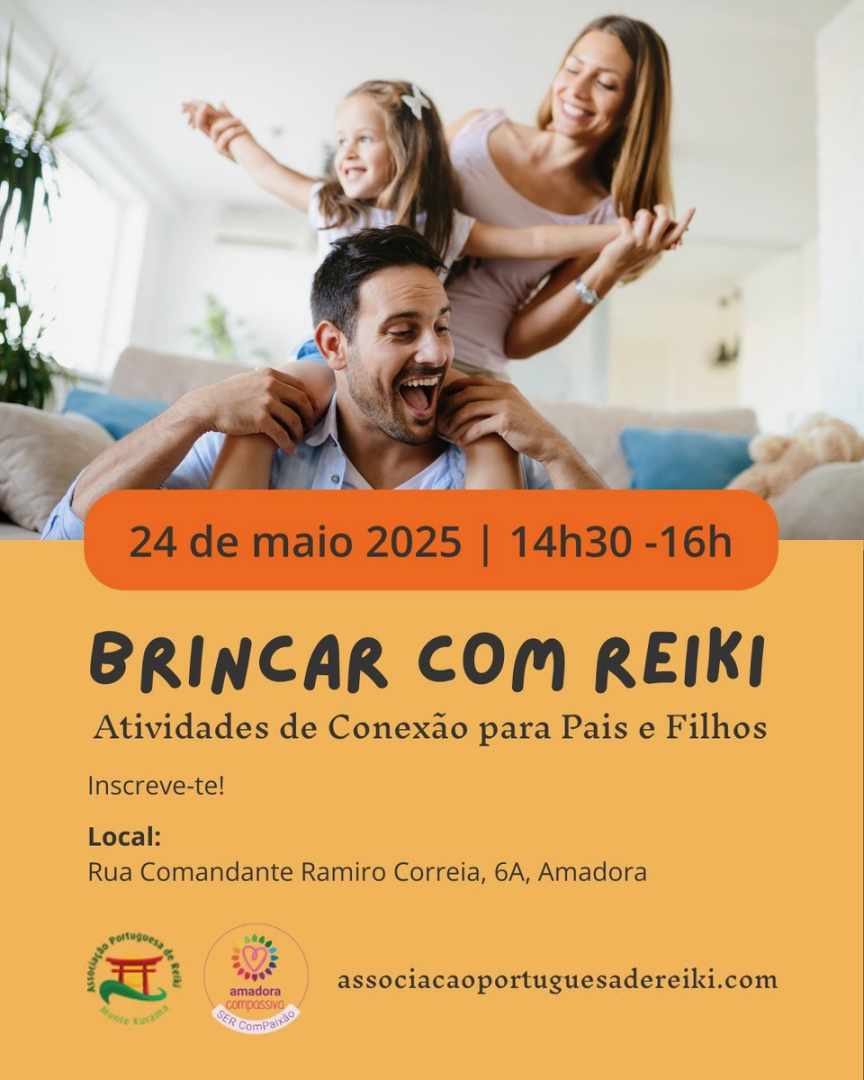 Brincar com Reiki - Amadora Compassiva