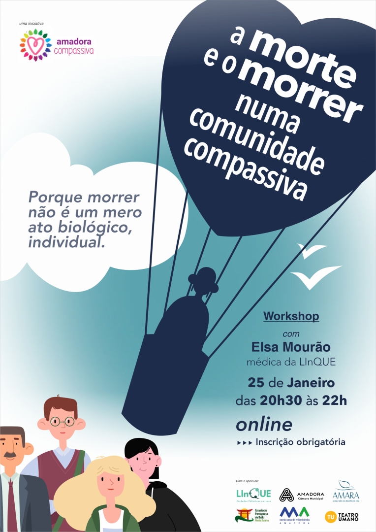 Workshop online -  A Morte e o Morrer numa comunidade compassiva 