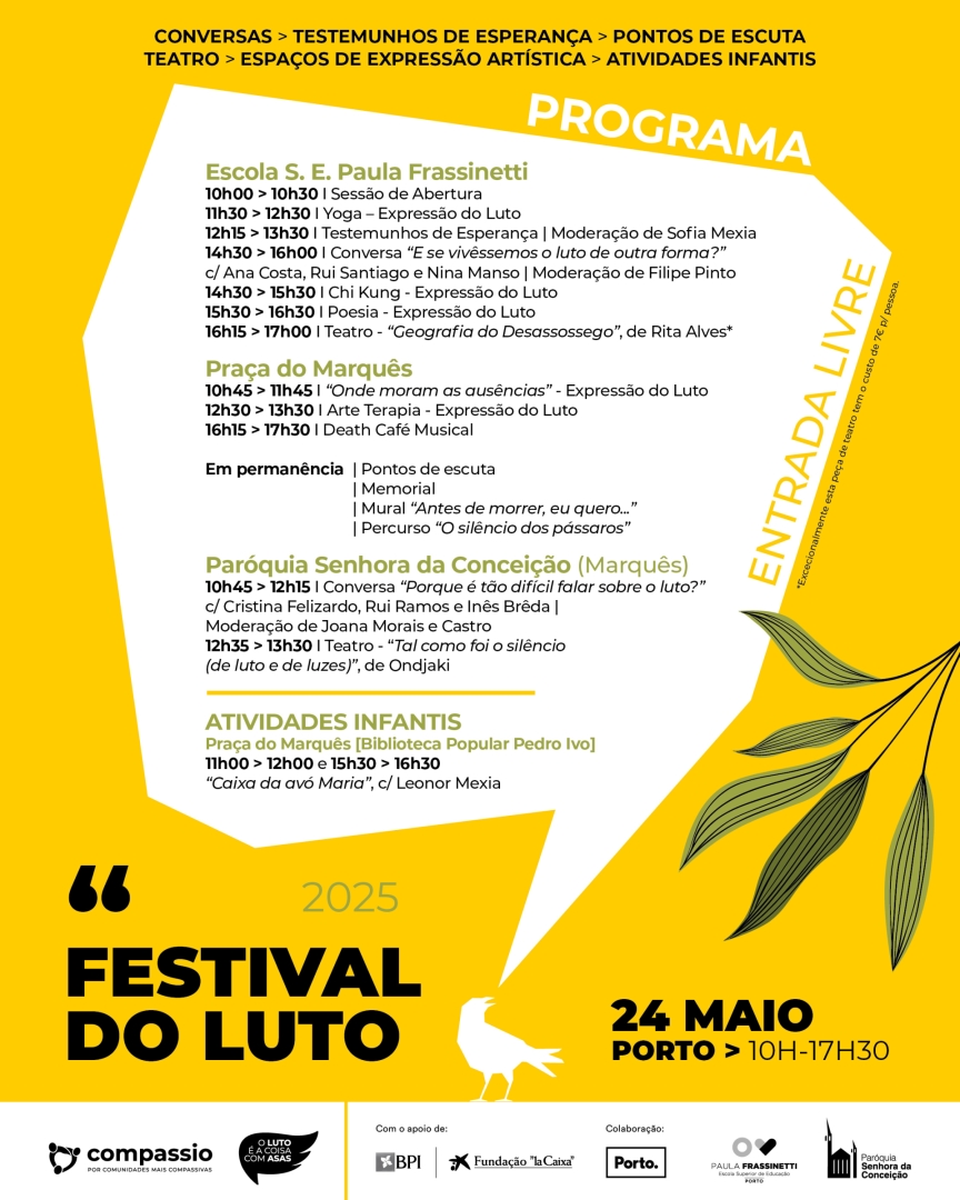 1 Edio do Festival do Luto no Porto  - Porto Compassivo