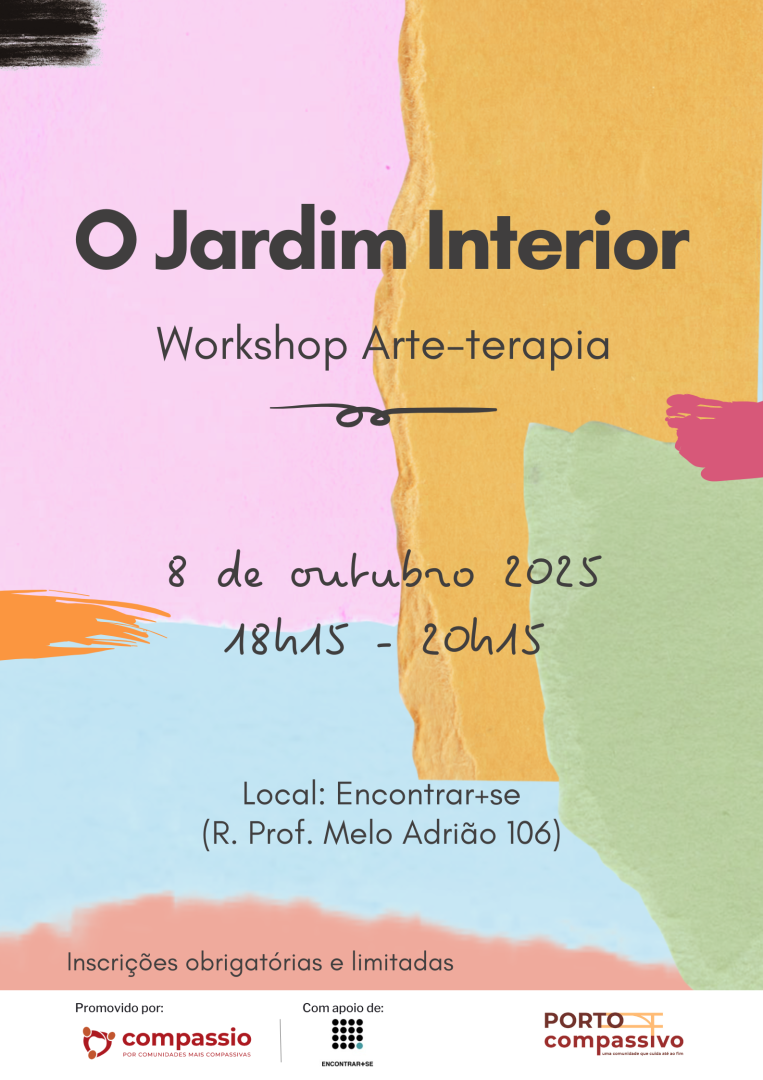 Workshop | Arte-terapia: O jardim interior - 1 edio - Porto Compassivo