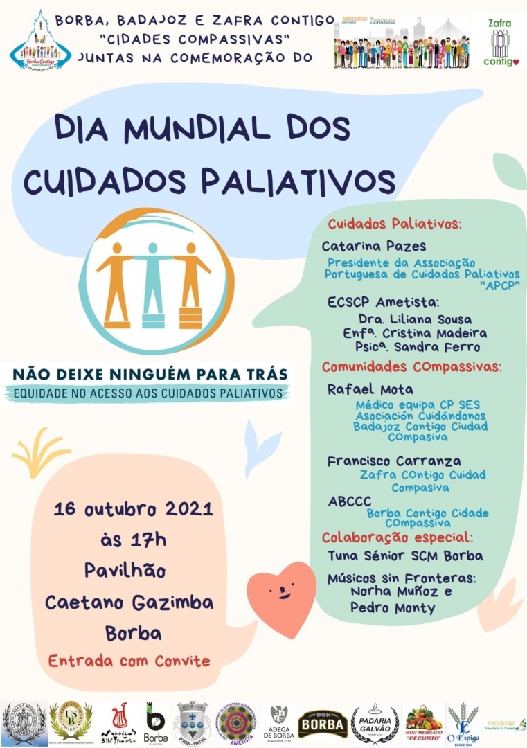 Comemorao do Dia Mundial dos Cuidados Paliativos 2021 em Borba