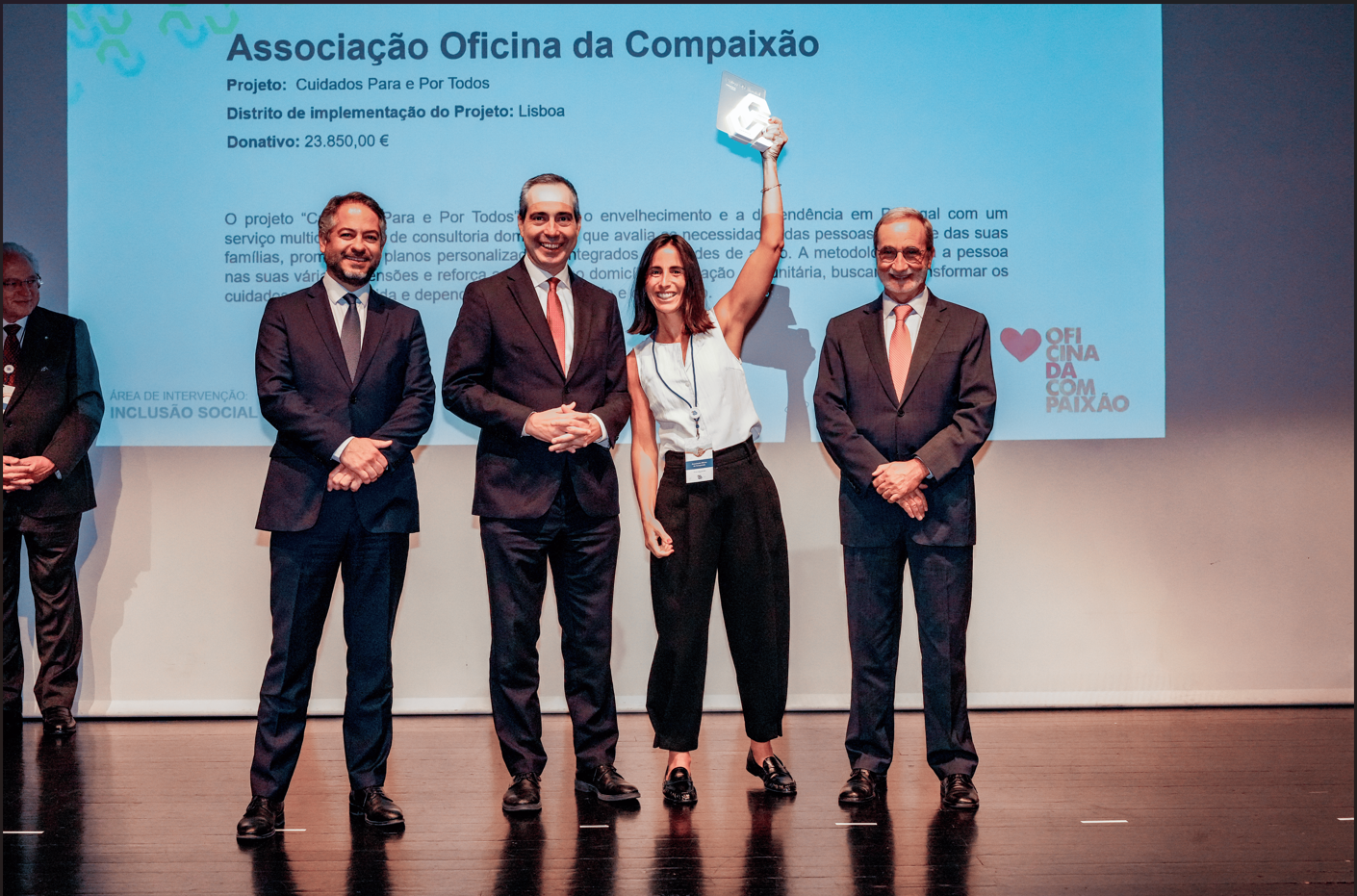 AOC vence pr�mio da Caixa Social 2025 - Cascais Compassivo