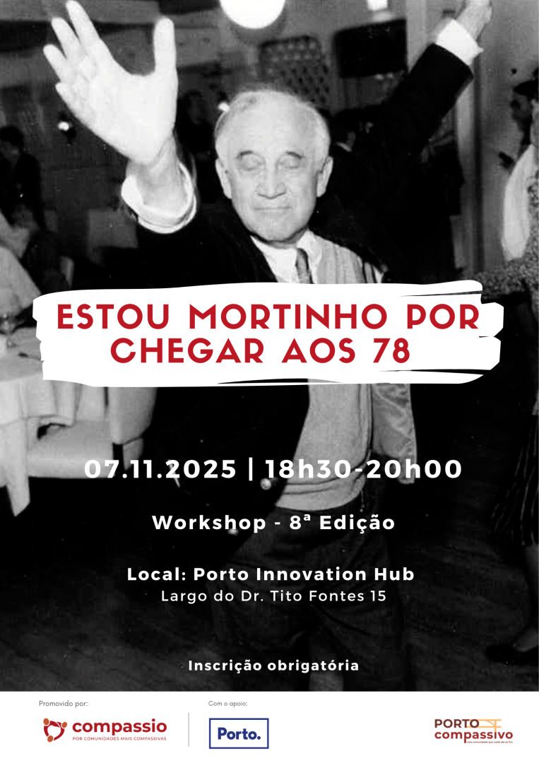 Workshop presencial - Estou mortinho por chegar aos 78