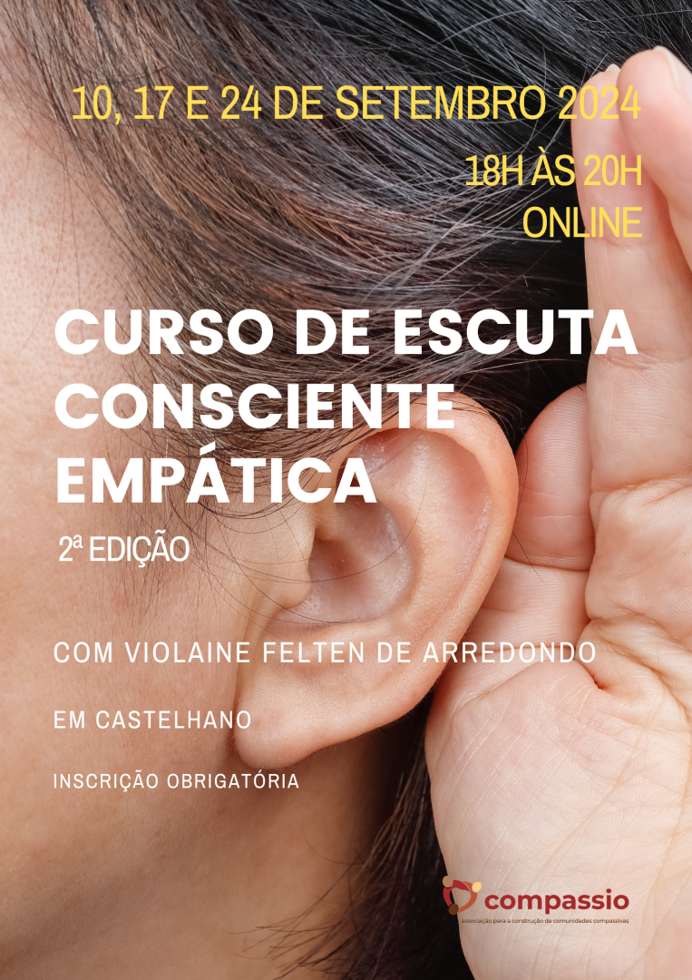 Curso escuta consciente e emptica - Online - Porto Compasssivo