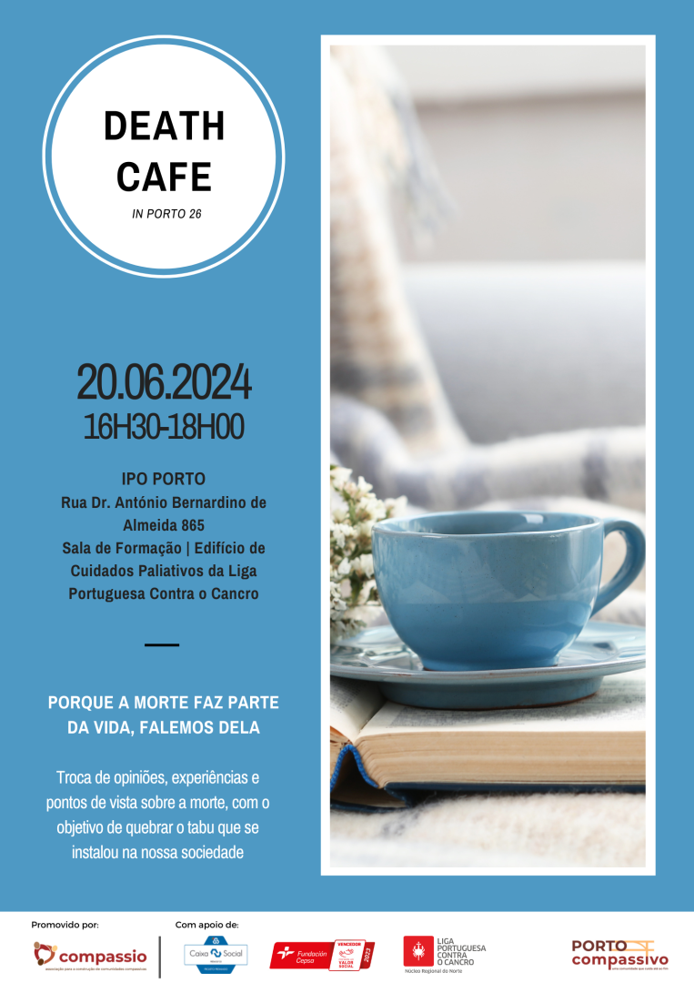 Death Caf (presencial) - Porto Compassivo