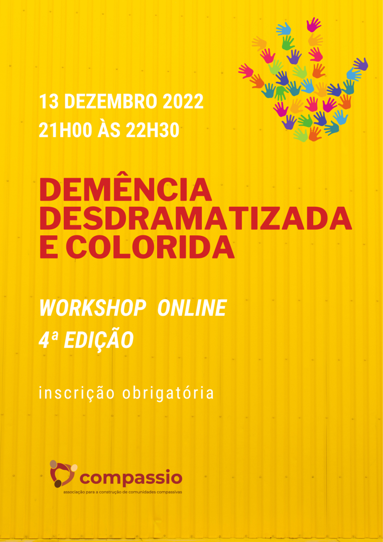 Workshop online Demncia desdramatizada e colorida