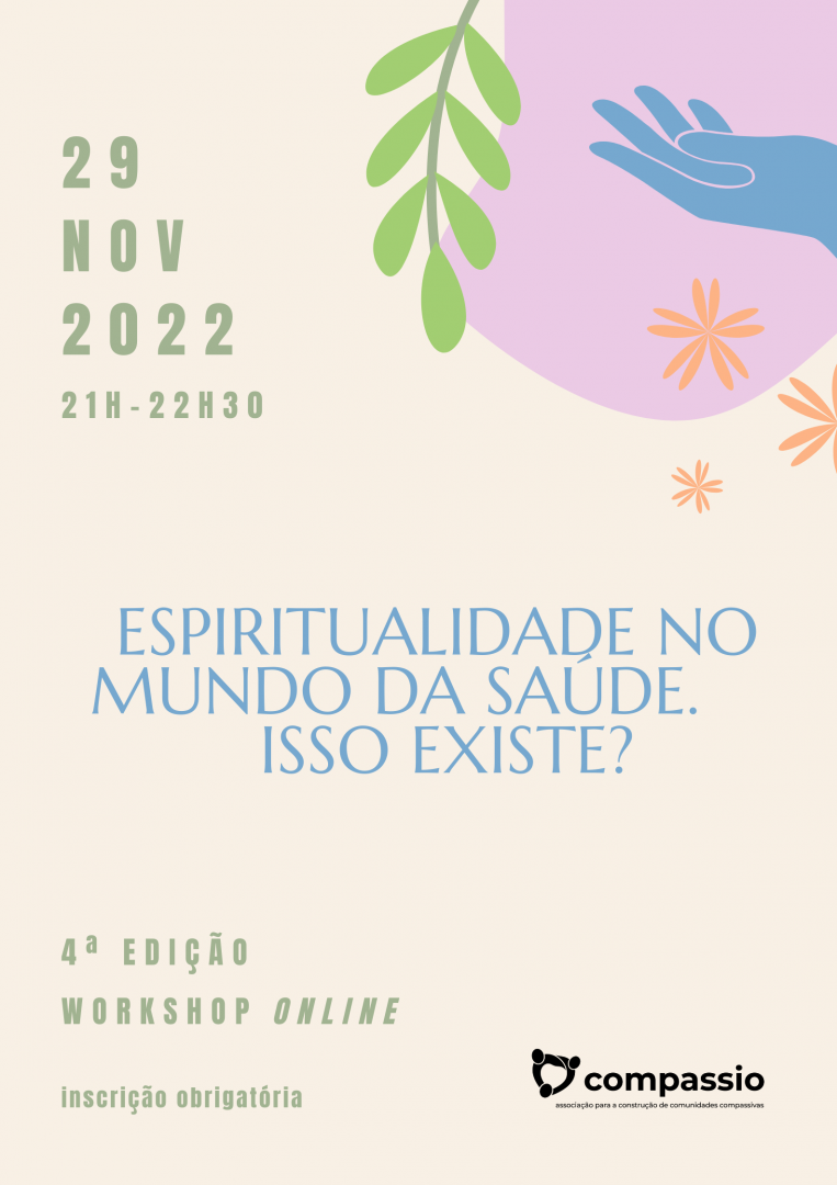 Workshop online - Espiritualidade no mundo da sade. Isso existe?