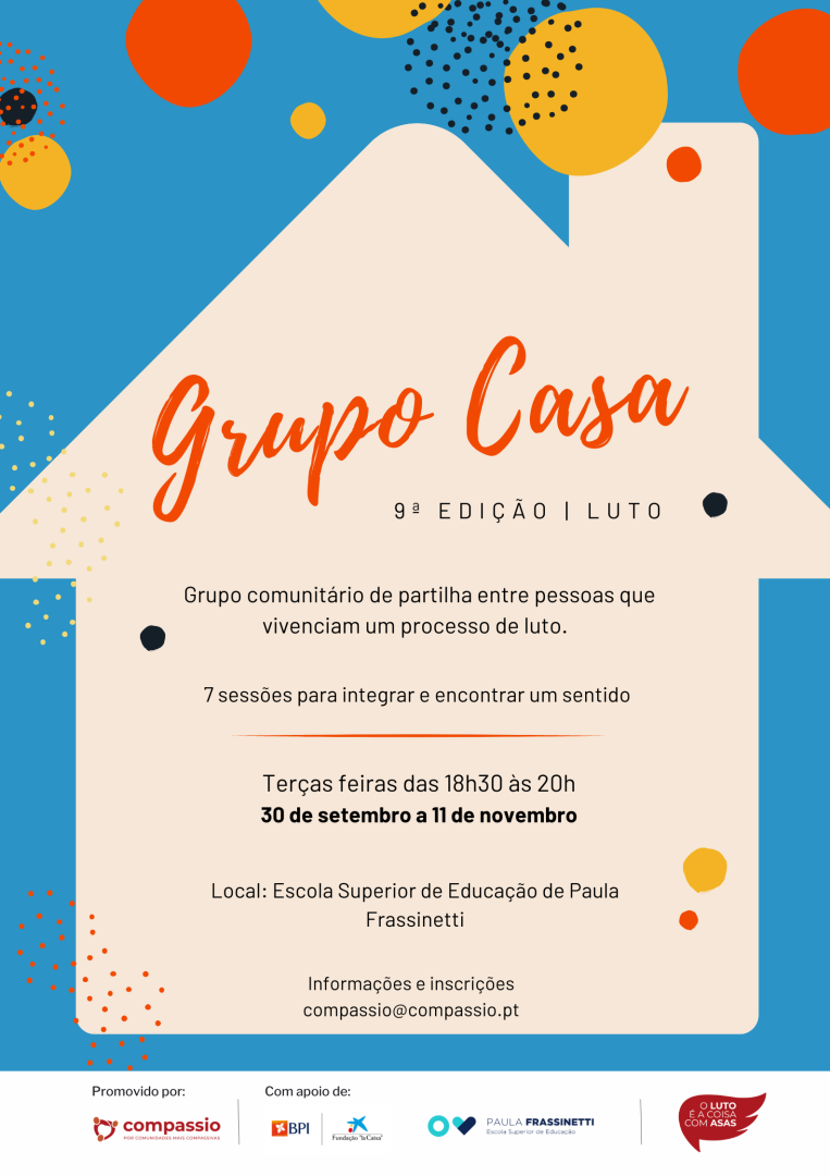 Grupo CASA luto - Presencial - Porto Compassivo