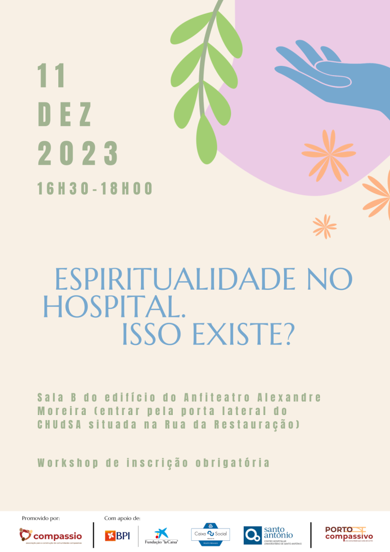 Workshop - Espiritualidade no hospital. Isso existe?