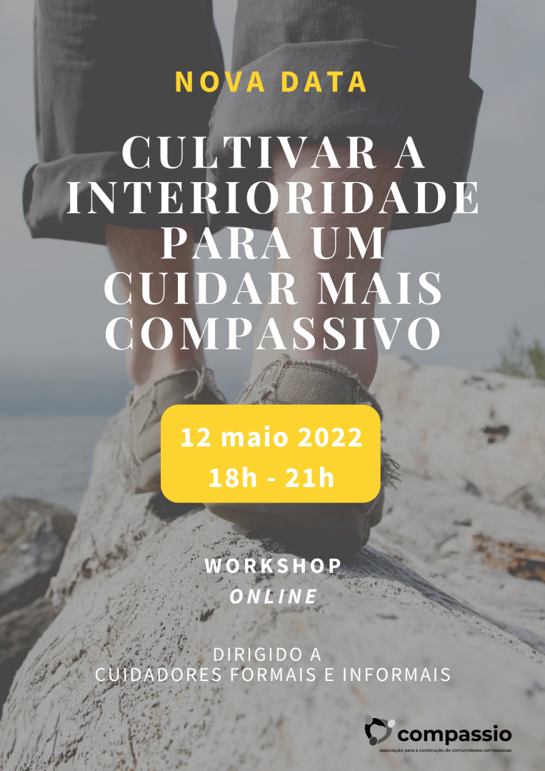 Workshop online - Cultivar a interioridade para um cuidar mais compassivo