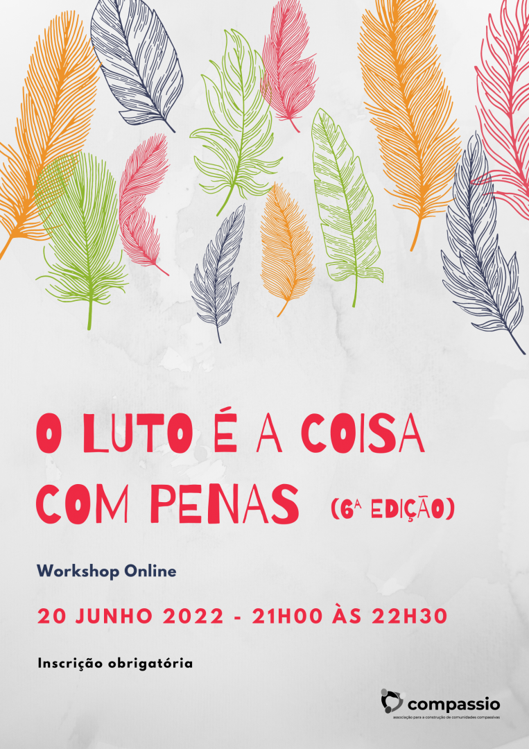 Workshop online -  O luto  a coisa com penas