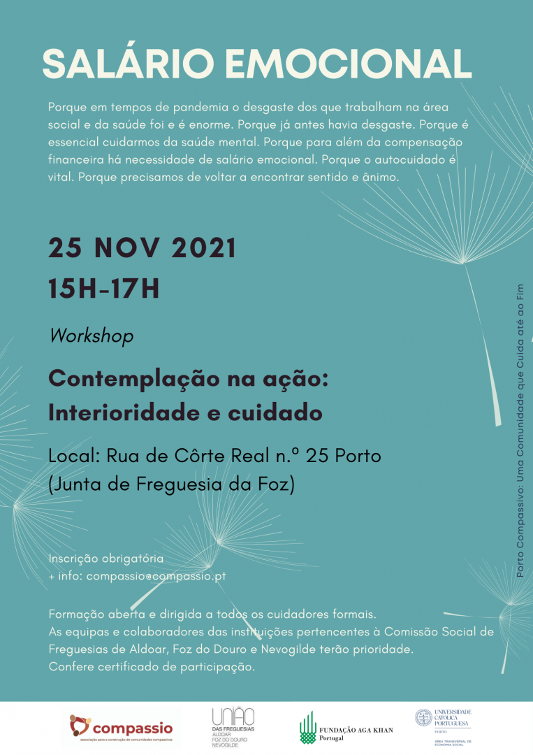 Salrio emocional - Workshop Contemplao na ao - Interioridade e cuidado (presencial)
