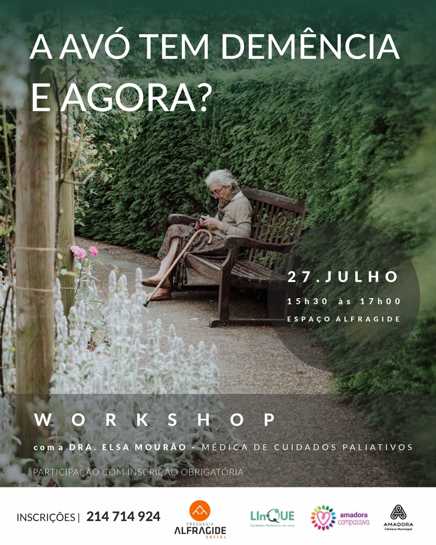 Workshop presencial - 'A av tem demncia e agora?' - Alfragide