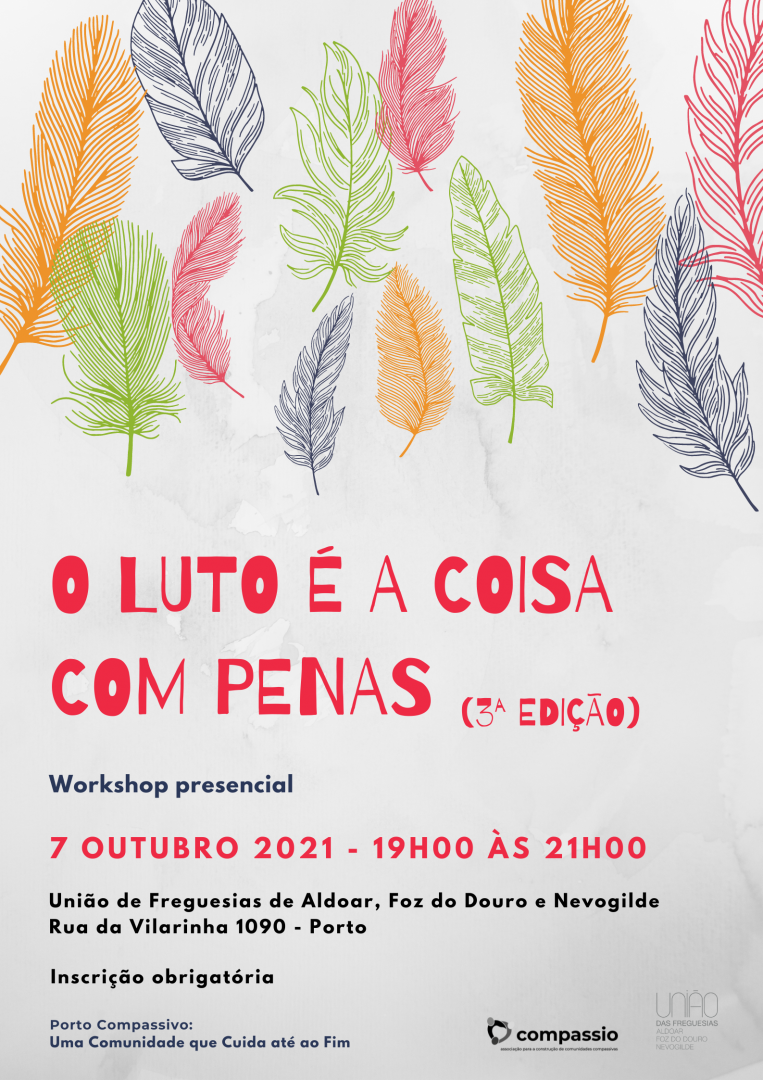 Workshop presencial - O luto  a coisa com penas