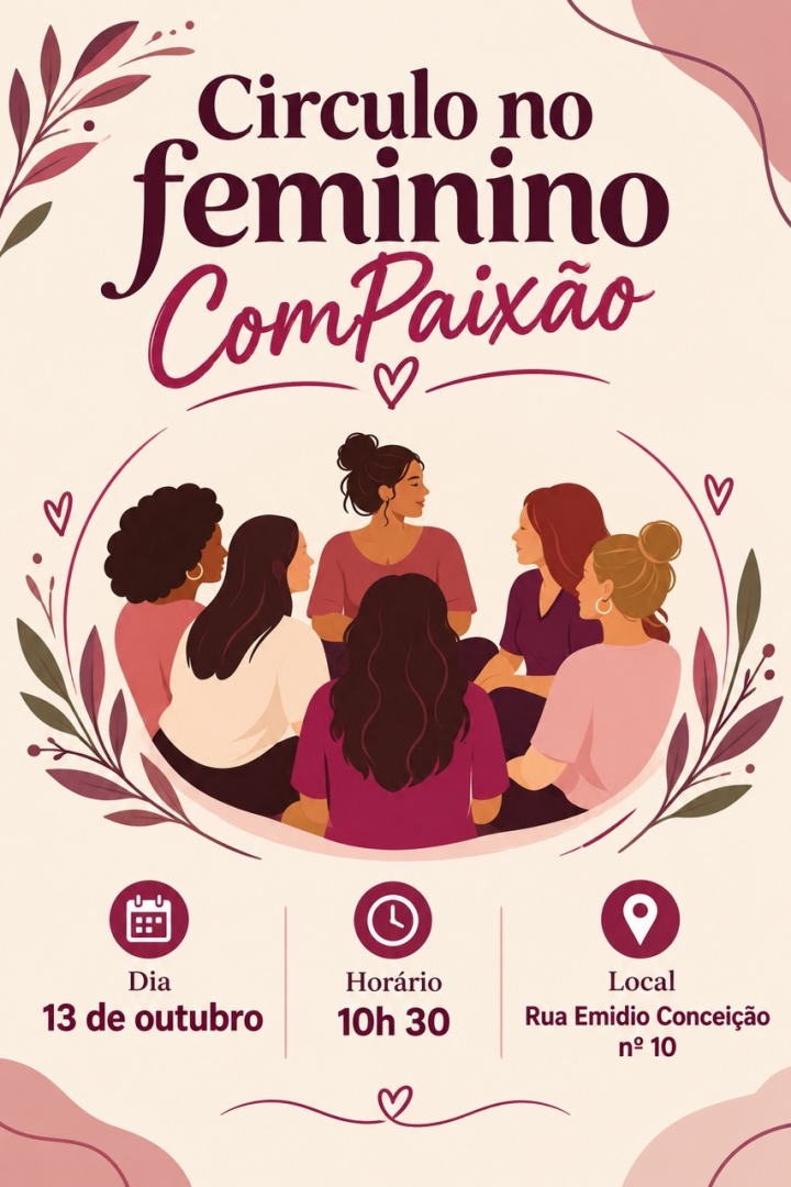 Circulo no Feminino comPaix�o