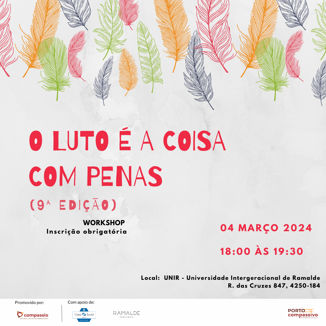 Workshop - O luto  coisa com penas - PRESENCIAL