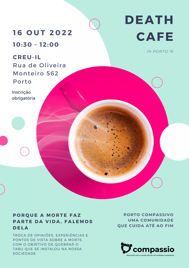 Death cafe in Porto 16 - Presencial