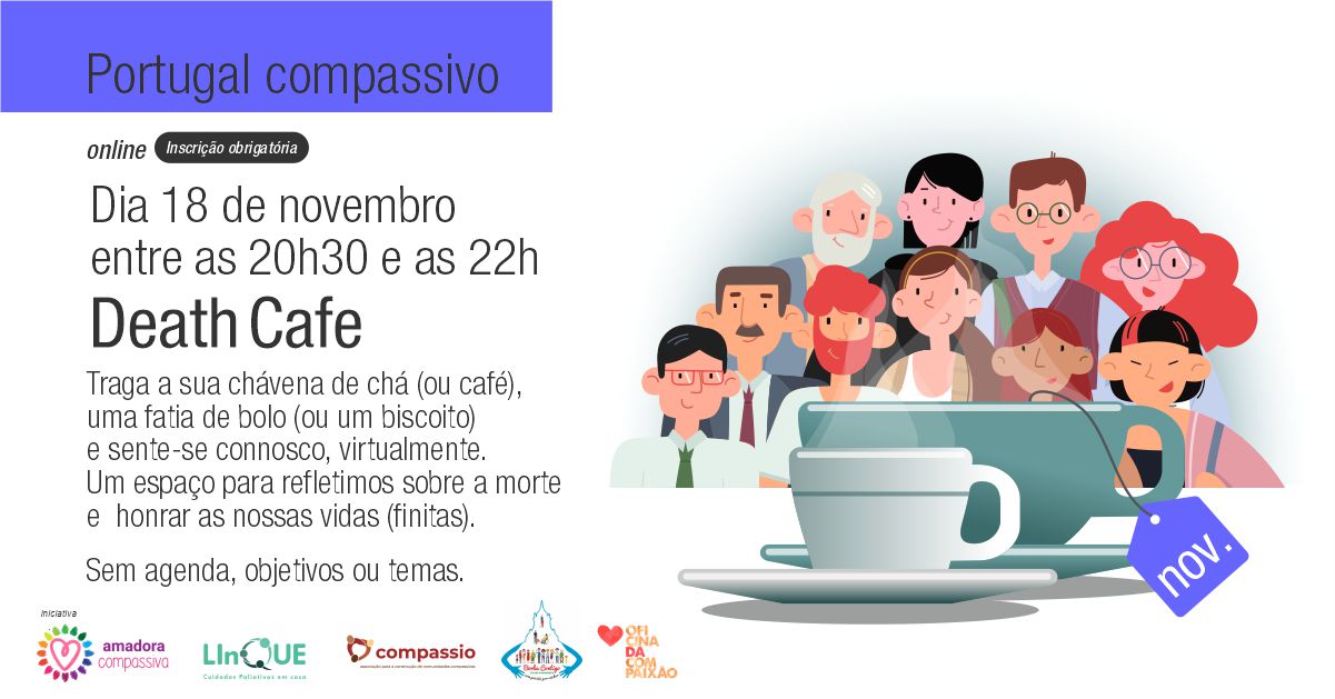 Death cafe online Portugal Compassivo