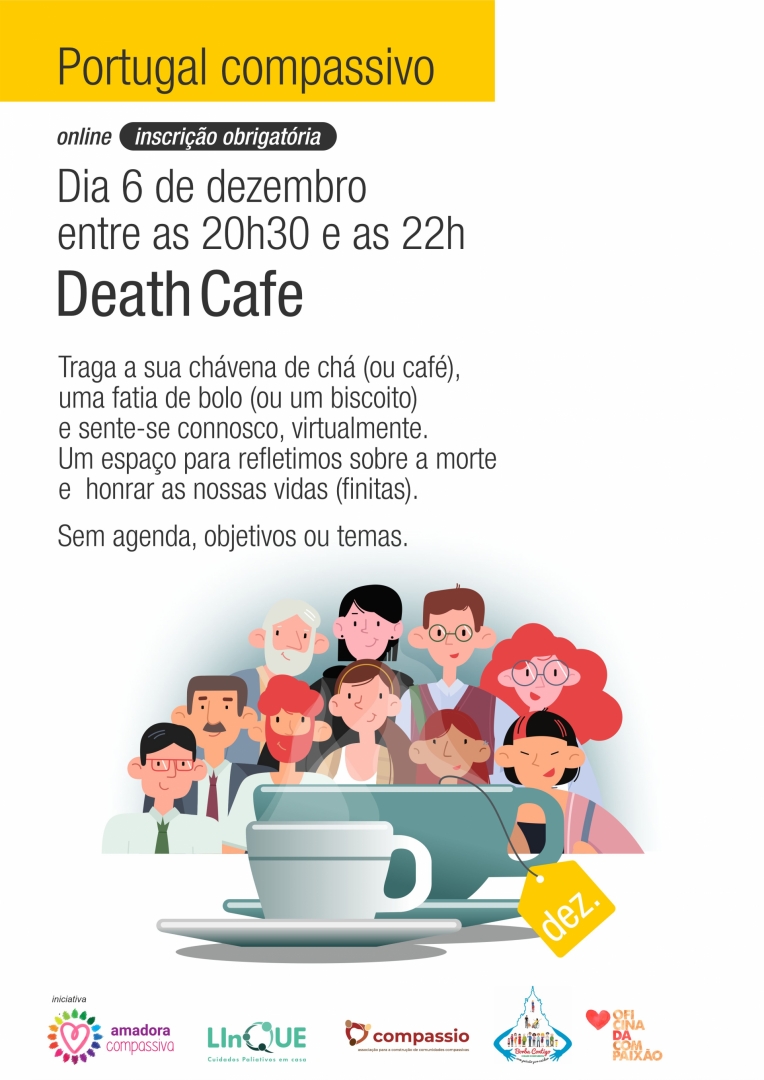 Death cafe online Portugal Compassivo