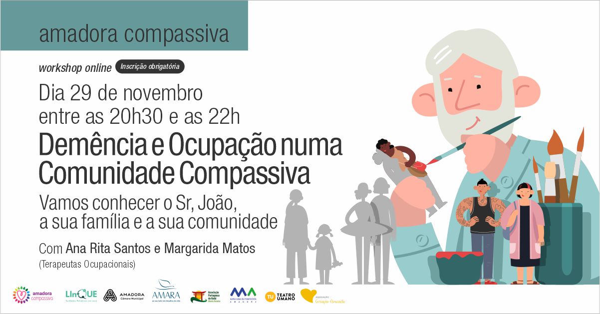 Workshop online - Demncia e ocupao numa Comunidade Compassiva