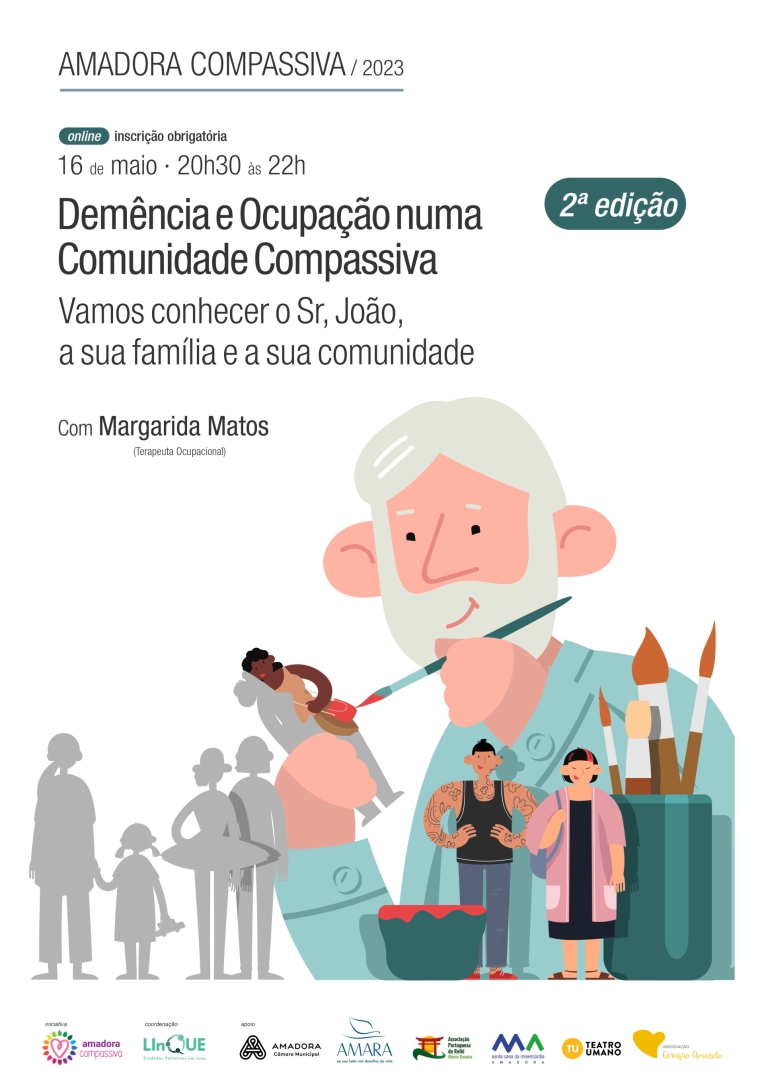 Workshop online - Demncia e ocupao numa comunidade compassiva - Amadora Compassiva