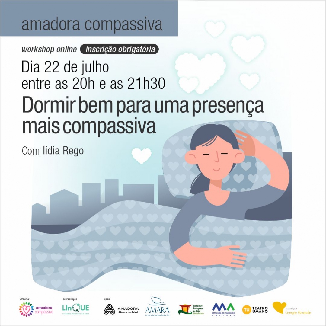 Workshop Online - Dormir bem para uma presena mais compassiva