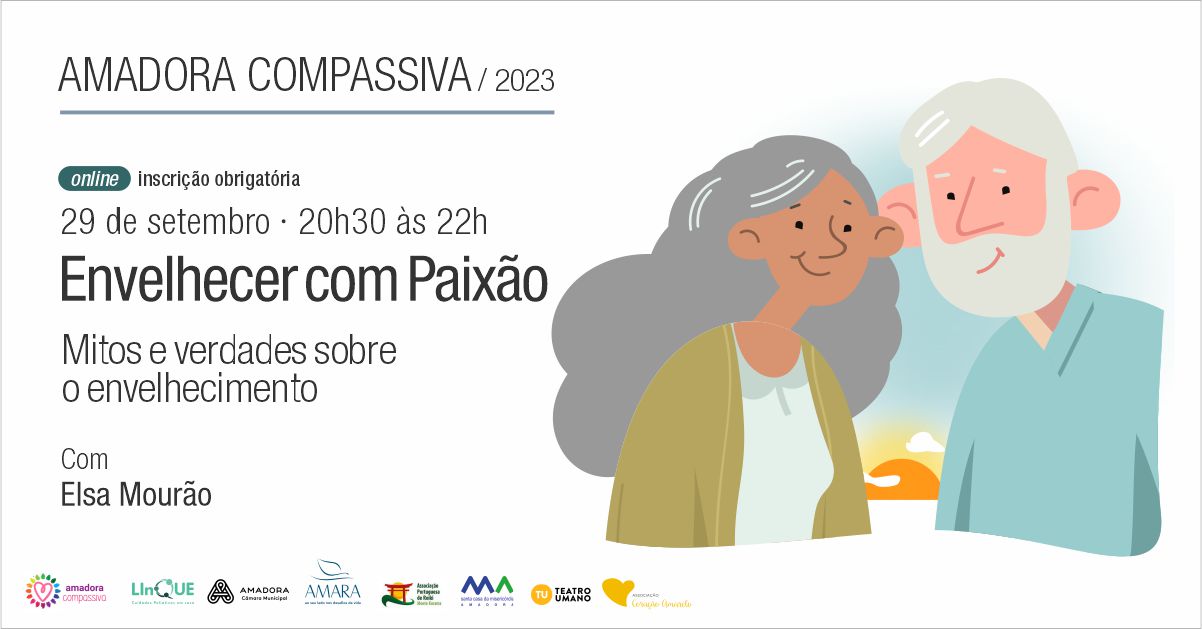 Workshop online: Envelhecer com Paixo - Mitos e verdades sobre o envelhecimento