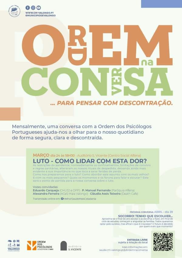 Porto Compassivo participa na Conversa Luto - Como lidar com esta dor?