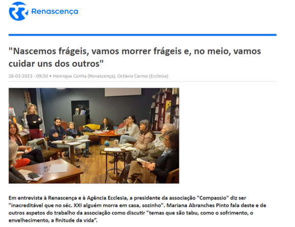 Entrevista na rdio Renascena
