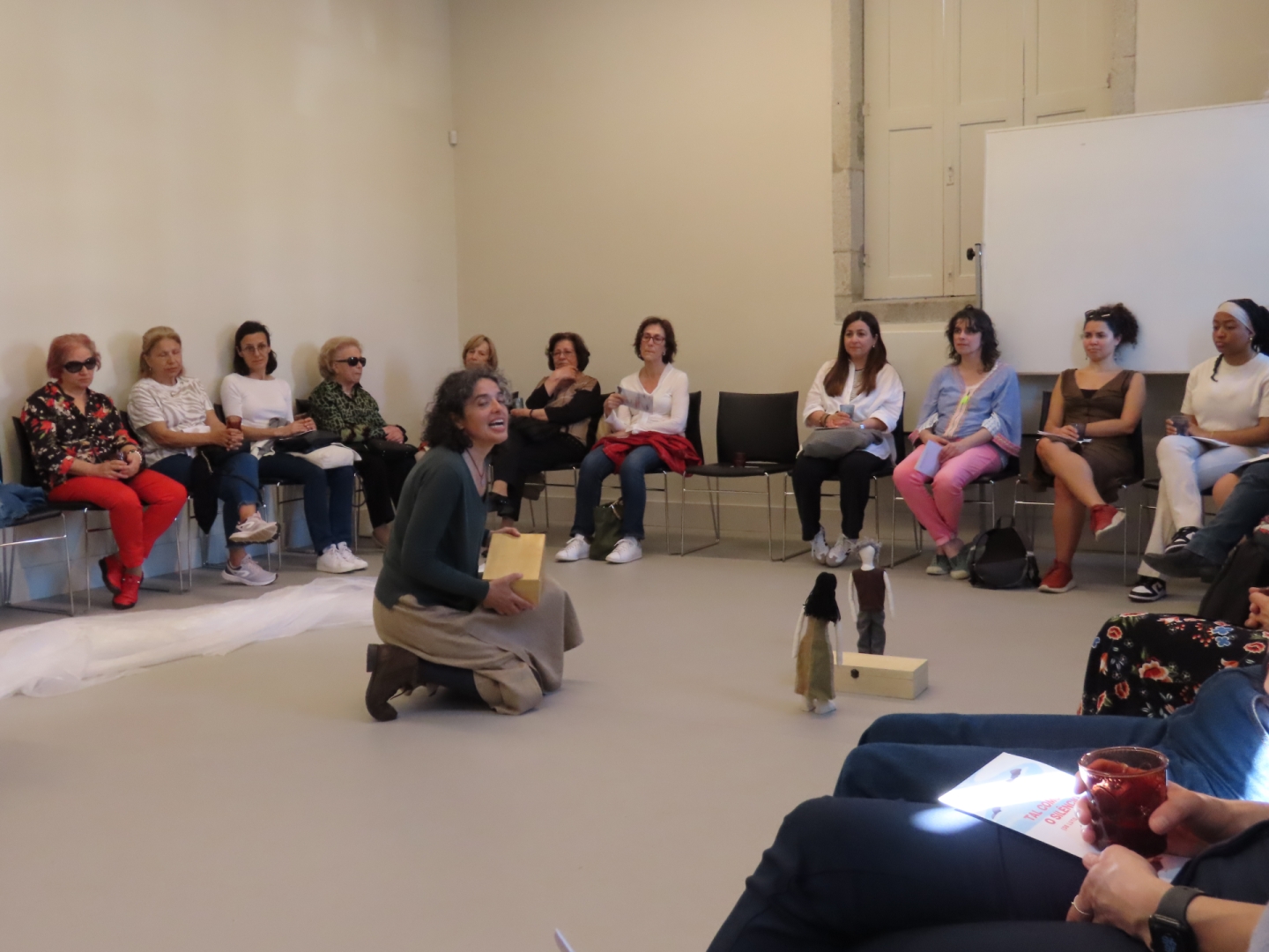 Pea de teatro promovida pela Compassio aborda o tema da morte e do luto - Porto Compassivo