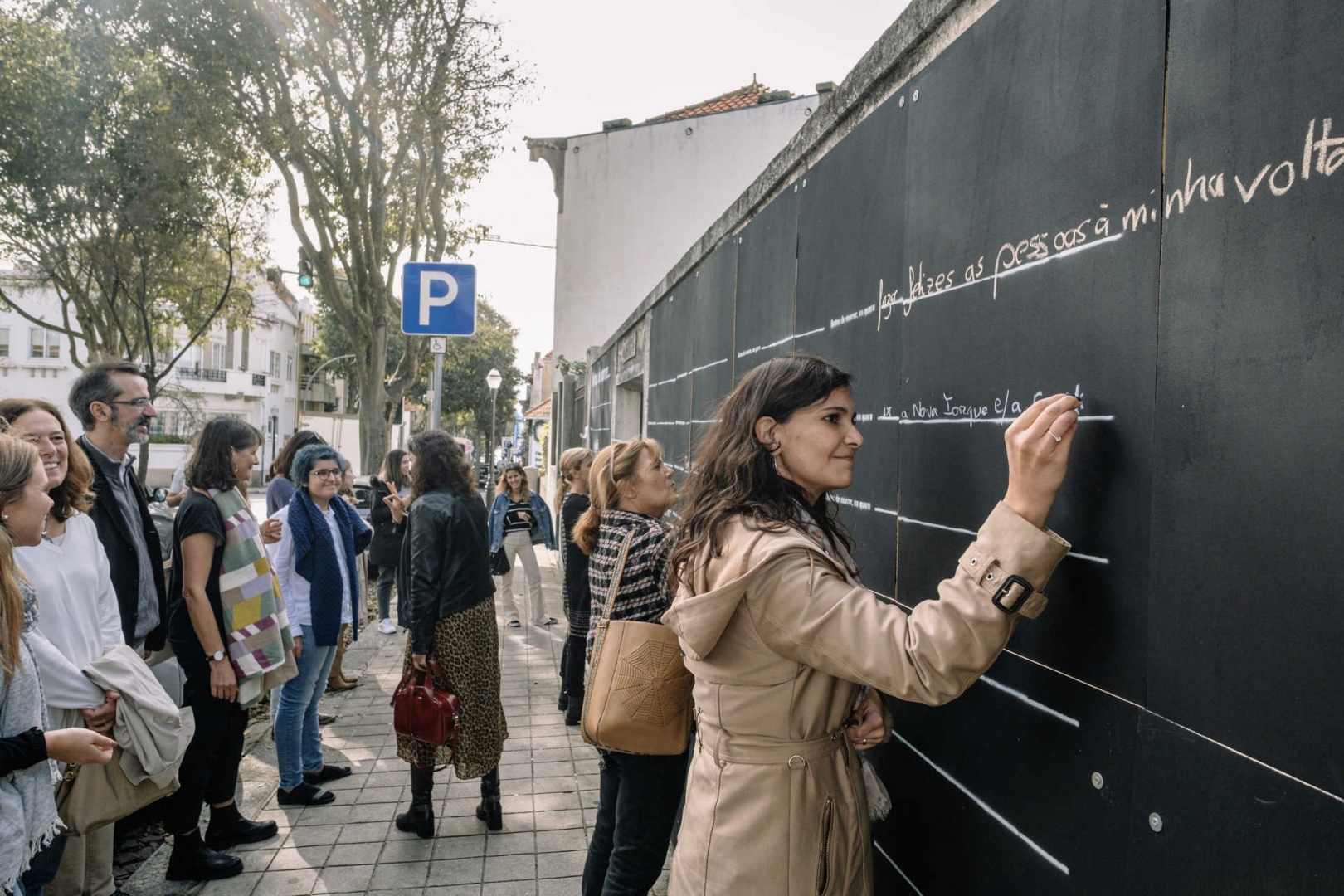 Inaugurao do Mural Antes de morrer... no Porto