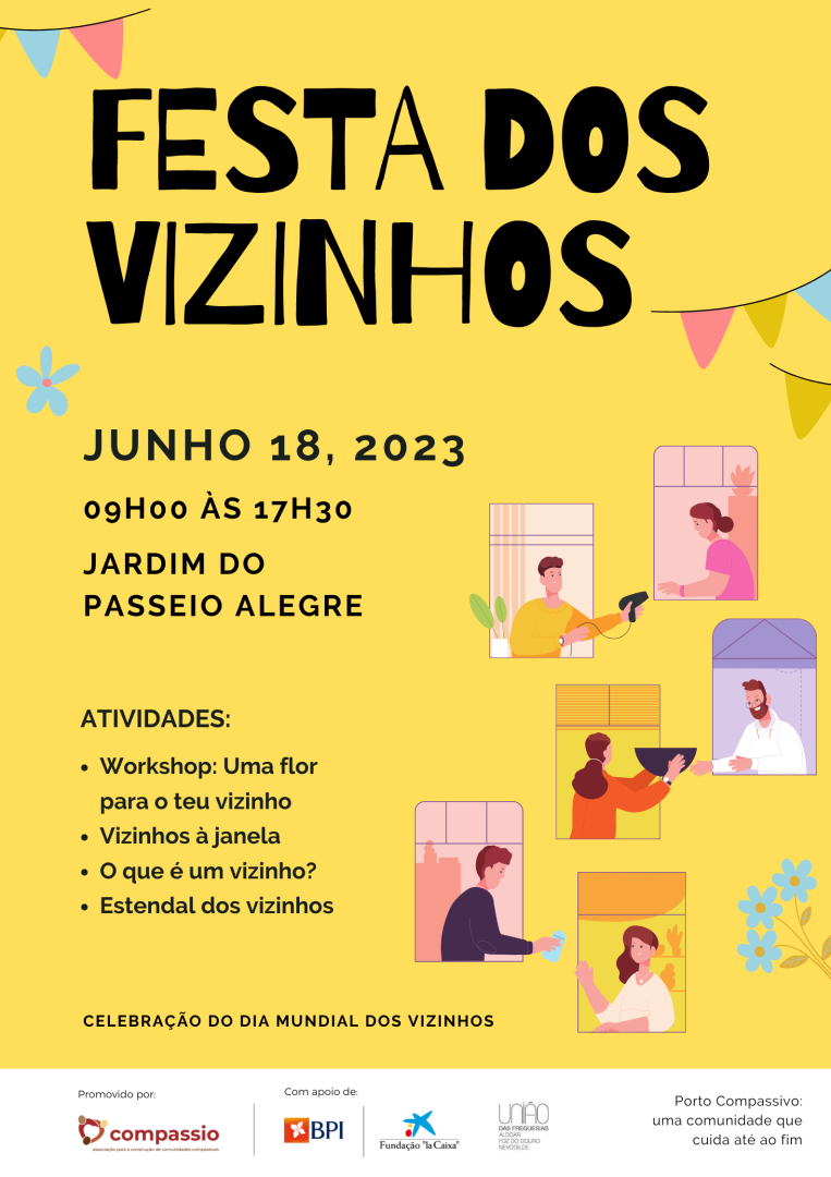 Festa dos vizinhos - Porto Compassivo