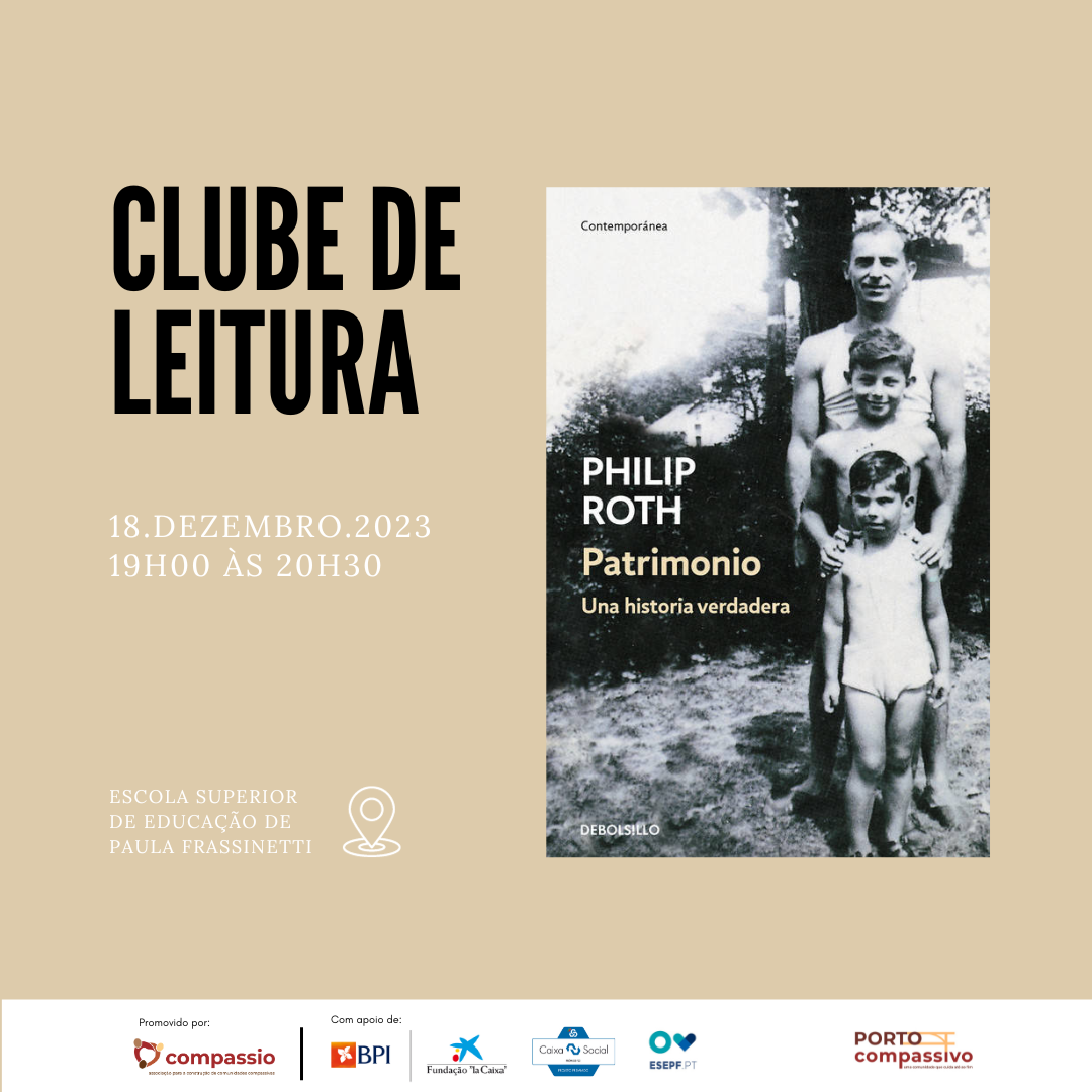 Clube de Leitura - 'Patrimnio' Philip Roth