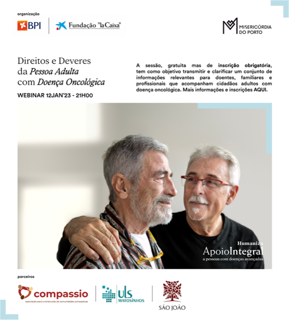 Webinar Direitos e Deveres da pessoa Adulta com Doena Oncolgica
