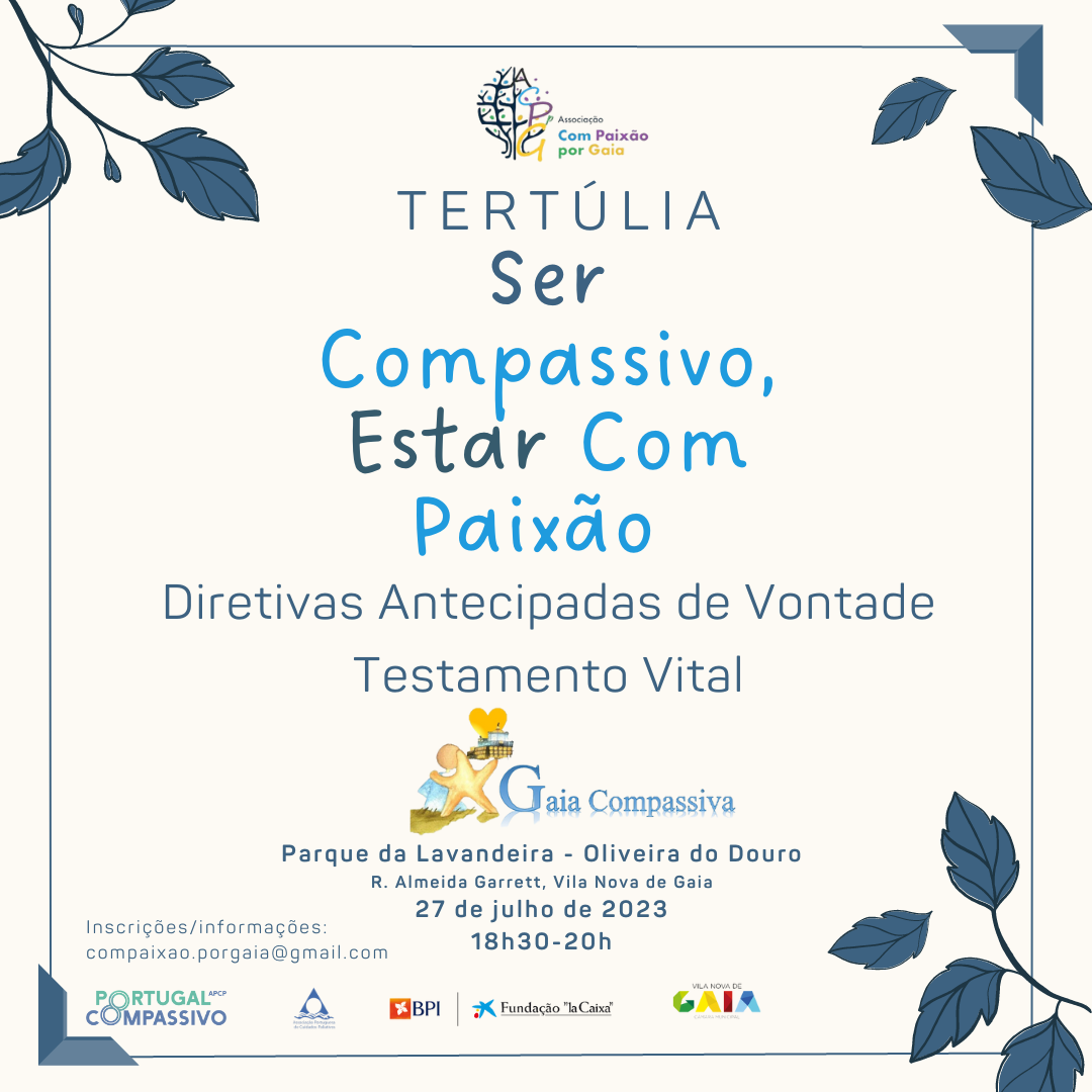 Tertlia 'Ser Compassivo, Estar com Paixo: Luto' 