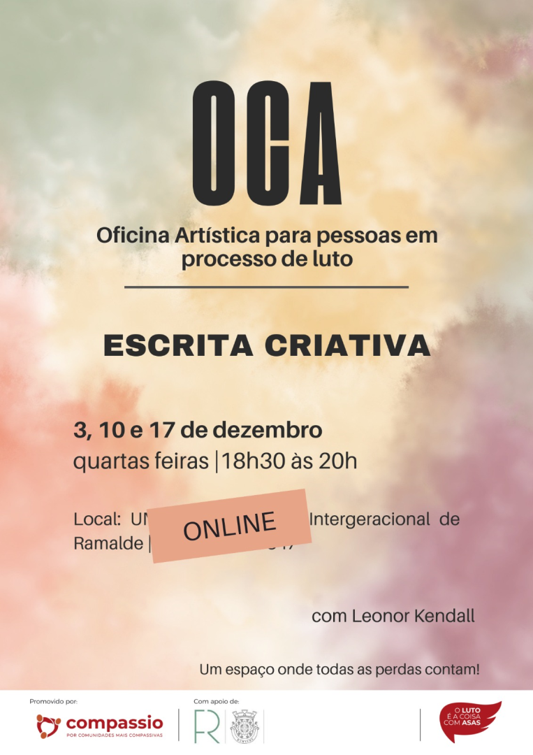 OCA's - Oficinas Com Asas | Escrita Criativa - Online