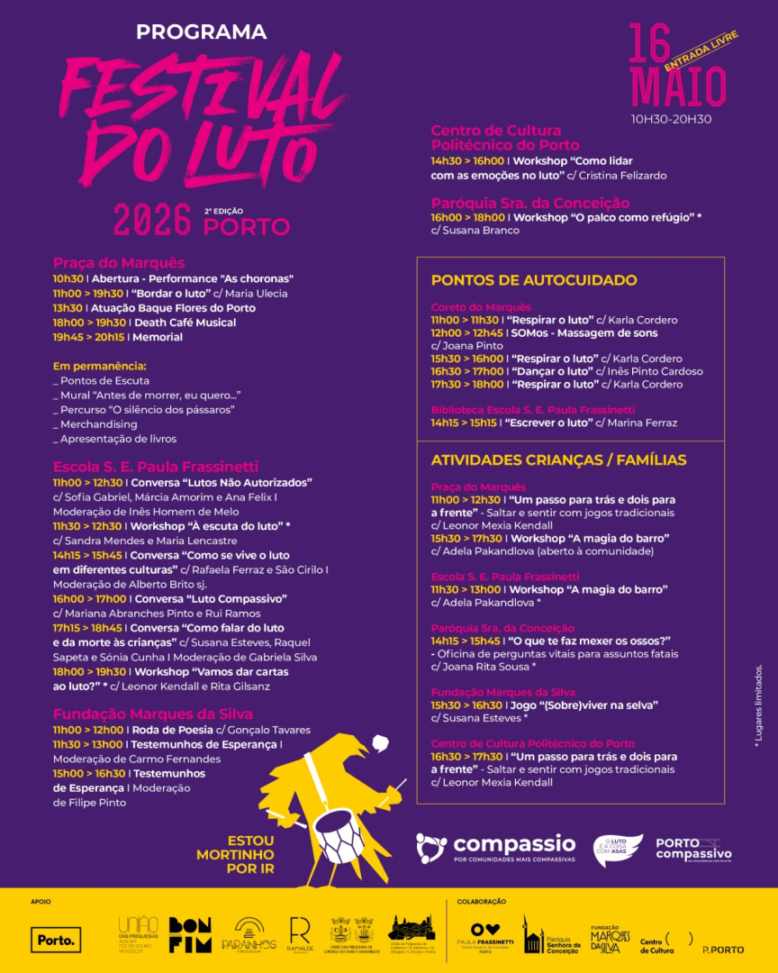 2� edi��o Festival do Luto | 16 de maio de 2026