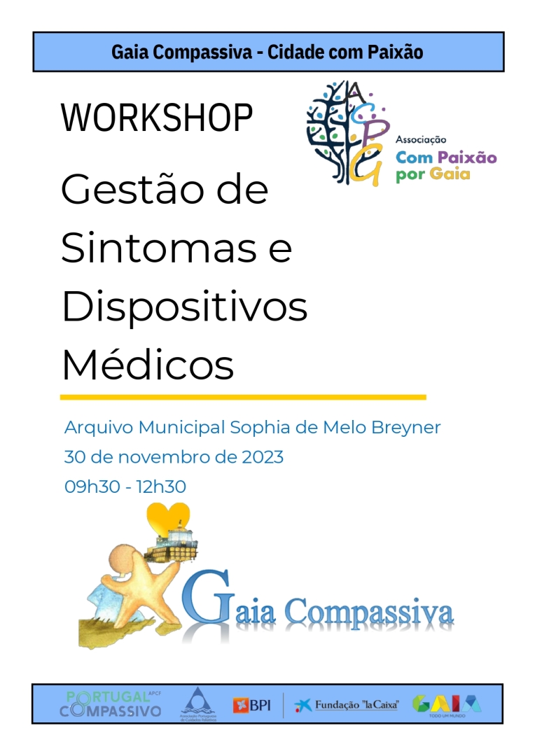 Workshop 'Gestão de sintomas e dispositivos médicos'