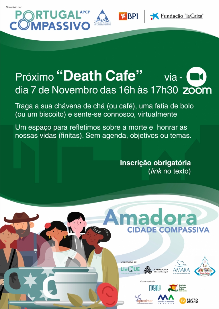 Death Cafe Amadora Compassiva e Borba Contigo- Cidade Compassiva