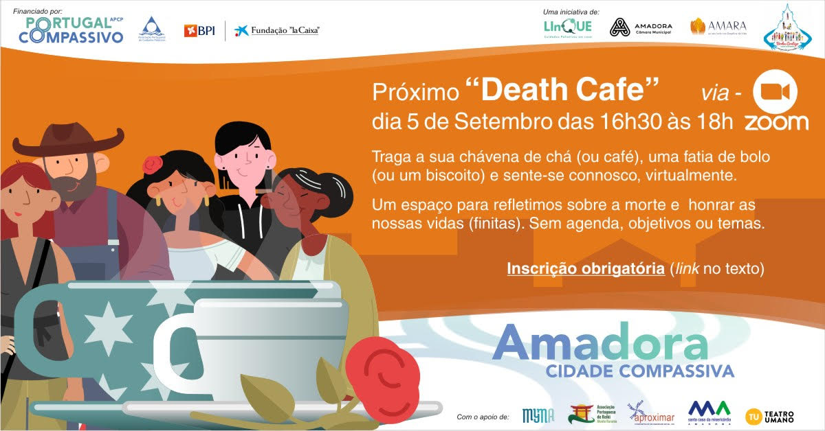 Death Cafe Amadora Compassiva e Borba Contigo- Cidade Compassiva