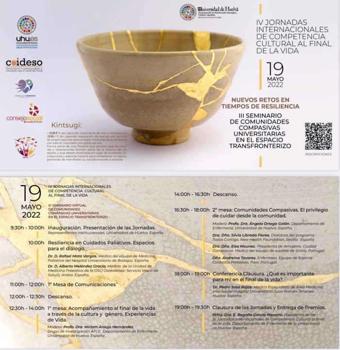 4 Jornadas de competência intercultural no fim de vida - Huelva, Espanha