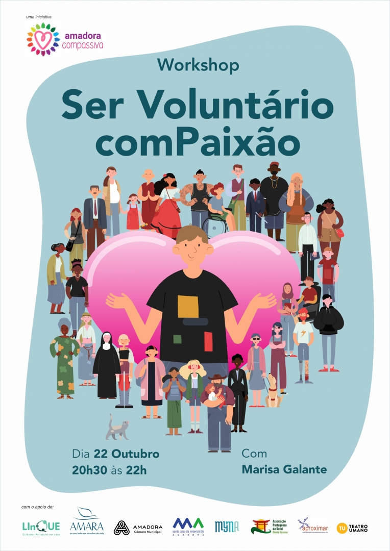 Workshop online - Ser voluntário comPaixão