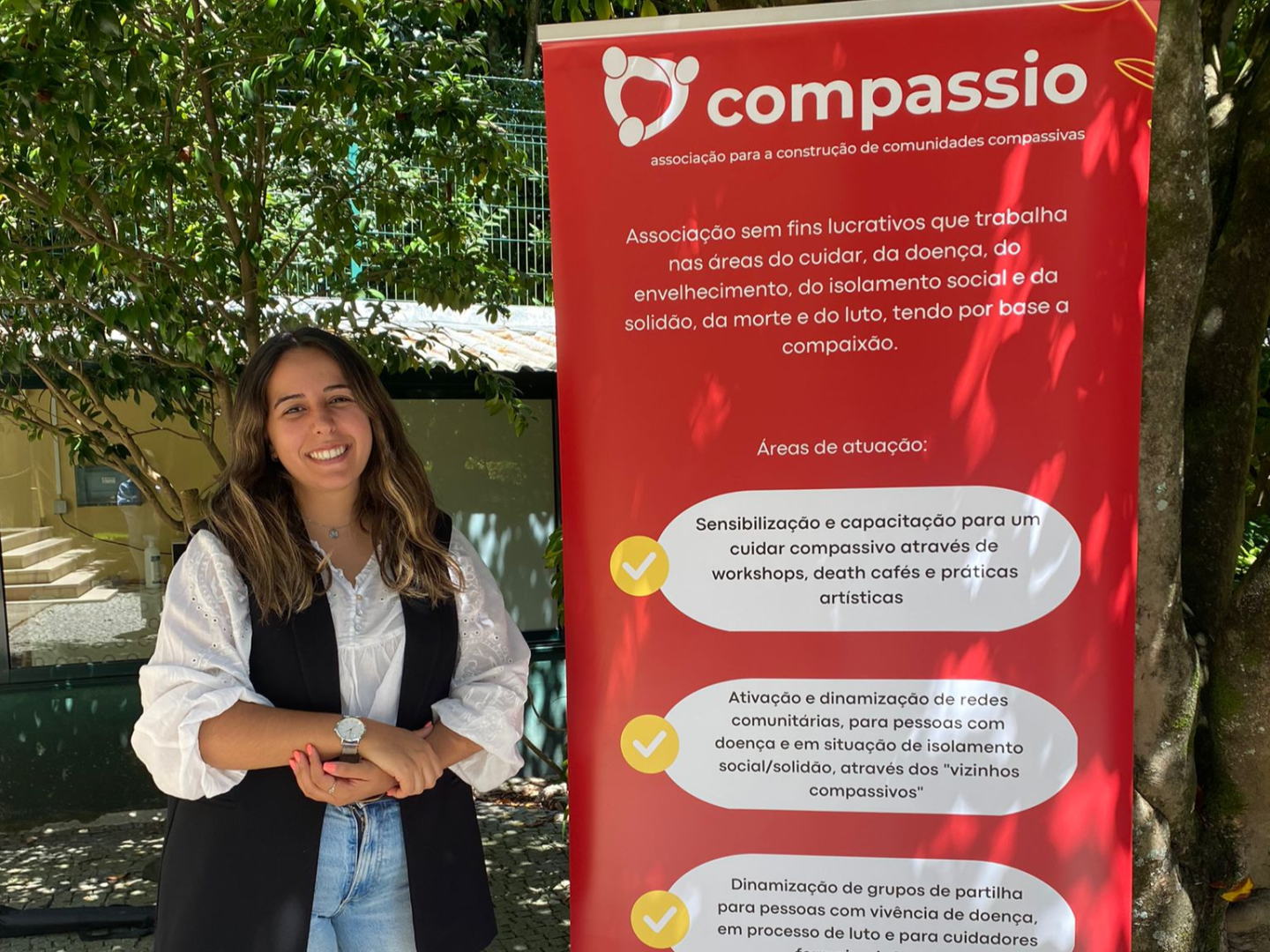 A Compassio recebeu Mafalda Barros - mentora da Teach For Portugal
